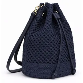 COLLEZIONE ALESSANDRO Honululu Umhängetasche Stroh Blue