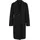 URBAN CLASSICS Winterjacke URBAN CLASSICS "Urban Classics Ladies Basic Coat", Damen, Gr. L, schwarz, 100% Polyester, unifarben, normal, amerikanischer Ausschnitt, Jacken Winterjacke