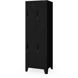 Jan Nowak Spind Metall 56x172x45 cm Garderobe, Garderobenschränke, Garderobenschränke