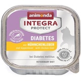 Animonda Integra Protect Diabetes Hühnchenleber 16 x 100 g