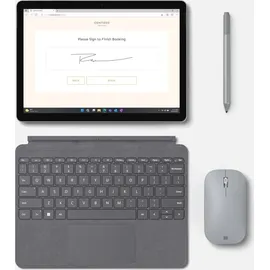 Microsoft Surface Go 4 10.5'' 8 GB RAM 256 GB SSD Wi-Fi W10 platin für Unternehmen