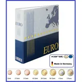 Münzalbum-Vordruckalbum-Karat-Euro-Kursmünzensätze-Lindner-1109-leer-ohne-Hüllen