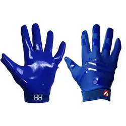 Pro Receiver American Football Handschuhe. RE.DB.RB. Blau FRG-03 BLAU XL