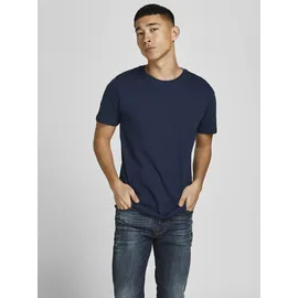 JACK & JONES Organic Basic 3 Pack Kurzarm-T-Shirt Black / Pack 1 Black / 1 Navy / 1 White M