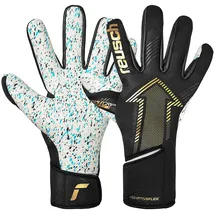 Reusch Fastgrip Fusion Junior-torwarthandschuhe - Black / Gold - 4
