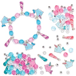 Bettelarmband-Bastelsets "Narwal" (pro Set 3) Schmuck Basteln