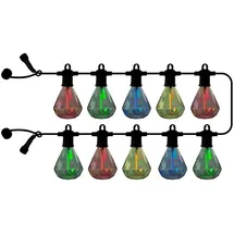 sirius home a/s Lichterkette Kunststoff 3 m 10 LED bunt spritzwassergeschützt