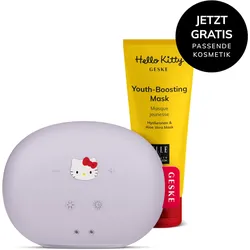 Geske Sonic Warm & Cool Mask | 8 in 1 | Farbe: Purple + Gratis Kosmetik Gesichtspflegesets  