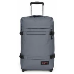 Weichgepäck-Trolley EASTPAK "TRANSIT'R S", Gr. B/H/T: 32,5cm x 51cm x 23cm 42 l, grau (cobble grau), Polyester, klassisch, Koffer, Handgepäck-Koffer Reisegepäck Reisekoffer mit TSA Schloss Reisetasche