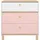 Gami Romy 81 x 82 x 45 cm Rosa/Weiß