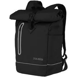 Travelite Rucksack Basics Roll-Up Backpack Plane Black