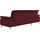 sit&more Ecksofa SIT & MORE "Astoria L-Form", rot (bordeaux), B:260cm H:91cm T:175cm, 100% Polyester, Sofas, Ecksofa, wahlweise mit motorischer Relaxfunktion