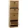 MCW Schuhschrank O39 148 x 50 x 24 cm natur / braun