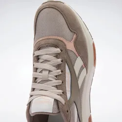 Sneaker REEBOK CLASSIC "REEBOK GLIDE DMX", Gr. 38,5, chalk, gritty grau, scorched earth, Synthetik, Textil, sportlich, Schuhe