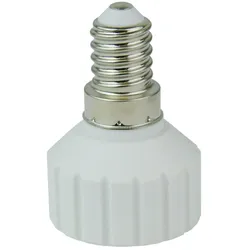Lampensockel Adapter Fassung E14 auf GU10 ART 2678