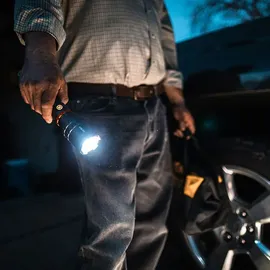 Nebo Tools DavinciTM 8000 Taschenlampe - Black / Orange - 8000 Lumina