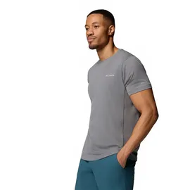 Columbia Zero Rules Light Short Sleeve Crew City Grey L