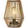 Kaemingk LED Tischlampe Kunststoff Ø 17,5 x H 23 cm Solarbetrieben Beige/Schwarz
