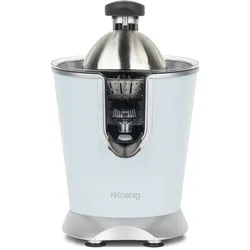 H.Koenig Elektrische Zitruspresse AGR86 BPA-frei, Orangen-, Zitronen-, Grapefruitsaft, Schnell, Automatisch, Leise, Leistungsstark, 160 W