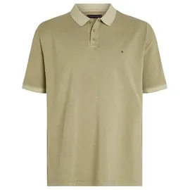 Tommy Hilfiger Big & Tall Poloshirt »BT - GARMENT DYE REG POLO«, Große Größen, in gewaschener Optik Gr. 5XL, faded olive, Herren Shirts Kurzarm