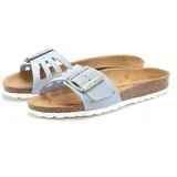 ELBSAND Sandale, Mule, offener Schuh, Sommerschuhe, Lederpantolette hellblau Größe 44 - Hellblau - 44