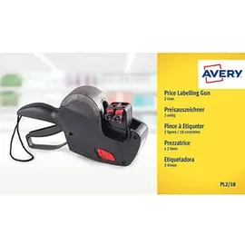 Avery Zweckform PL2/18 Preisauszeichner Schwarz 1 St.