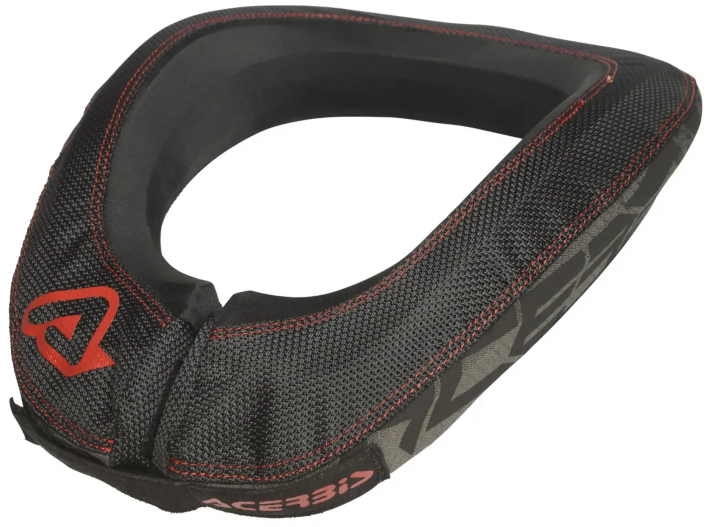 Acerbis X-Round Motocross Nackenschutz, schwarz-rot für Männer