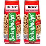 Seitenbacher Düsis I Vollkorn I Dinkel I mit Honig I (1x 250 g) (Packung mit 2)