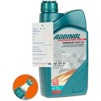 ADDINOL PREMIUM 5W-40 C3 Motorenöl, 1 Liter