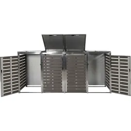 MCW Mülltonnenverkleidung K14 264 x 120 x 85 cm anthrazit