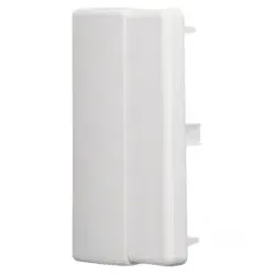 tehalit Endstück einstellbar, witterungsbeständig/UV-stabil zu LFE 60x110mm, verkehrsweiß