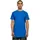 URBAN CLASSICS Shaped Long Tee blau M