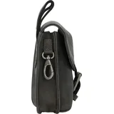 GREENBURRY Vintage Gürteltasche Leder 15 cm charcoal