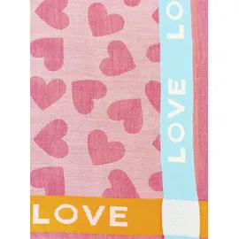 Zwillingsherz "Love & More"", in Rosa - (L)180 x (B)102 cm