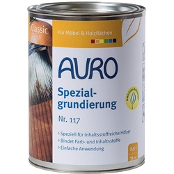 AURO, Holzschutz + Holzfarbe, Spezialgrundierung 117 (Transparent, 0.75 l)