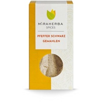 Miraherba - Bio Schwarzer Pfeffer gemahlen 50 g