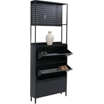 MCW MCW-O86 80 x 20 x 201 cm 3 Kippfächer schwarz