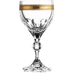 ARNSTADT KRISTALL Rotweinglas Rotweinglas Royal (18 cm) – Handmade · inkl. 24 Karat Goldrand, Kristallglas
