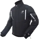 Rukka Shield-R Motorrad Textiljacke, schwarz-silber, Größe 50