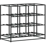 House Doctor Weinregal 41 x 20 x 35 cm Schwarz