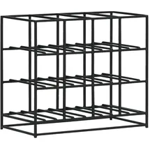 House Doctor Weinregal 41 x 20 x 35 cm Schwarz