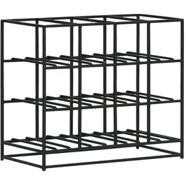 House Doctor Weinregal 41 x 20 x 35 cm Schwarz