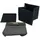 lycce Aufbewahrungskorb Faltbare Aufbewahrungsbox Cord 4P 33 x 33 x 31 cm grau