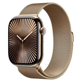 Apple Watch Milanaise Armband 42 mm Gold