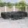 vidaXL Garten-Lounge-Set 14-tlg. schwarz Aluminium