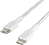 Belkin BOOST CHARGE - Lightning-Kabel - USB-C (M) bis Lightning (M) - 1,0m - weiß - USB-Stromversorgung (18 W) - für Apple iPad/iPhone/iPod (Lightning) (CAA004BT1MWH)