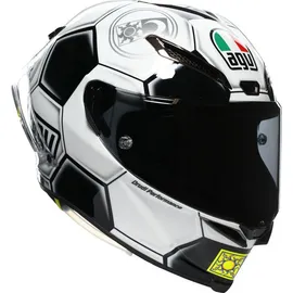 AGV Pista GP RR Catalunya 2008 Integralhelm - Weiß/Schwarz/Neon-Gelb / M
