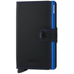 Secrid Miniwallet Matte Black & Blue