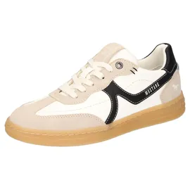 Mustang Sneaker Damen Weite E Weiß/Schwarz 40