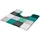 KLEINE WOLKE Caro Petrol 70 x 120 cm